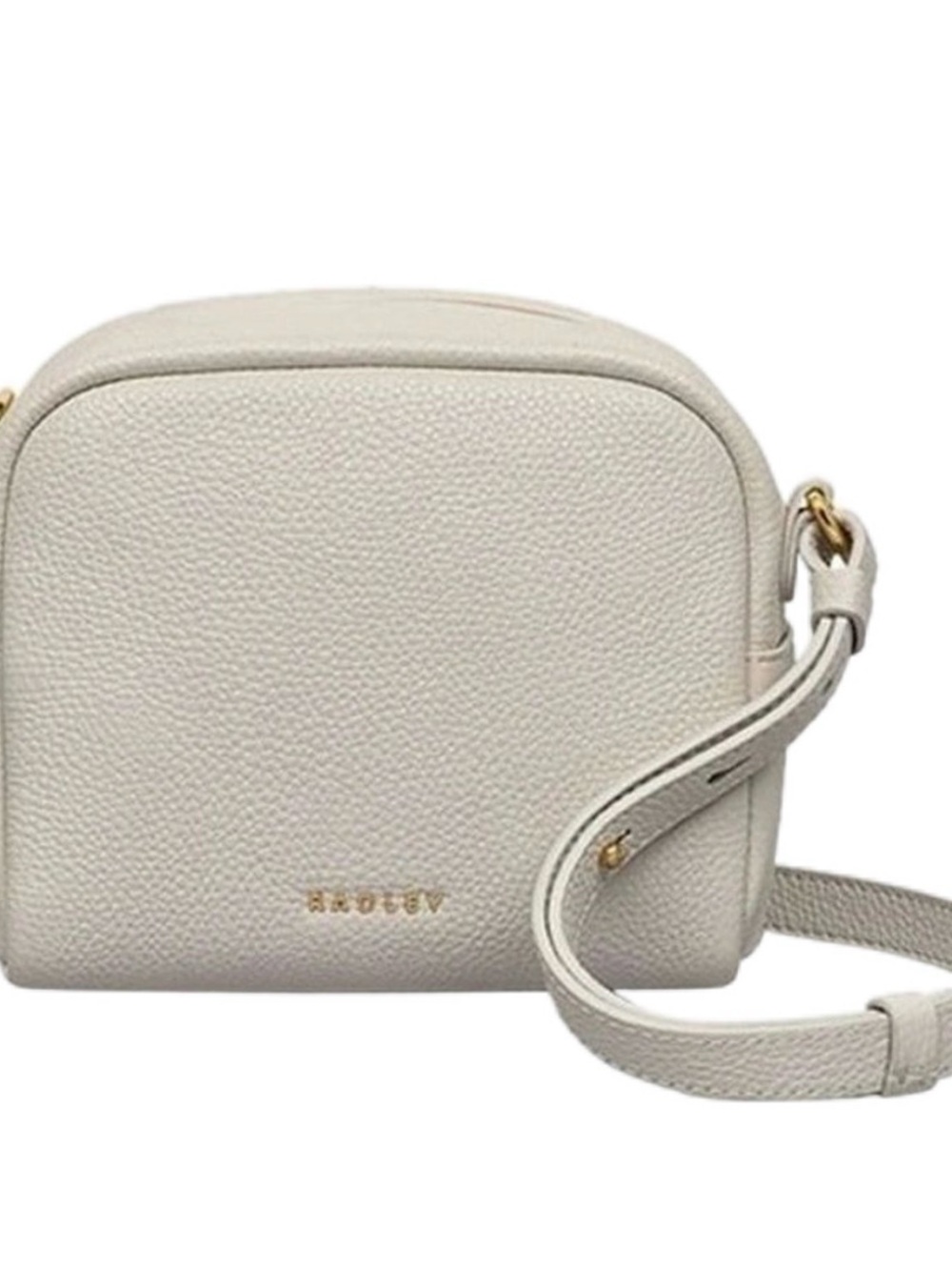 RADLEY LONDON Cream Pebbled Leather Crossbody Camera Bag